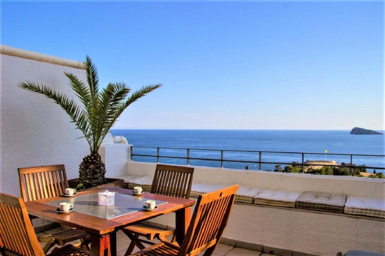 Villamarina Duplex En Primera Linea De Mar - Fincas Arena ベニドルム エクステリア 写真