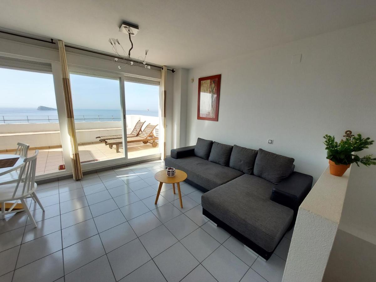 Villamarina Duplex En Primera Linea De Mar - Fincas Arena ベニドルム エクステリア 写真
